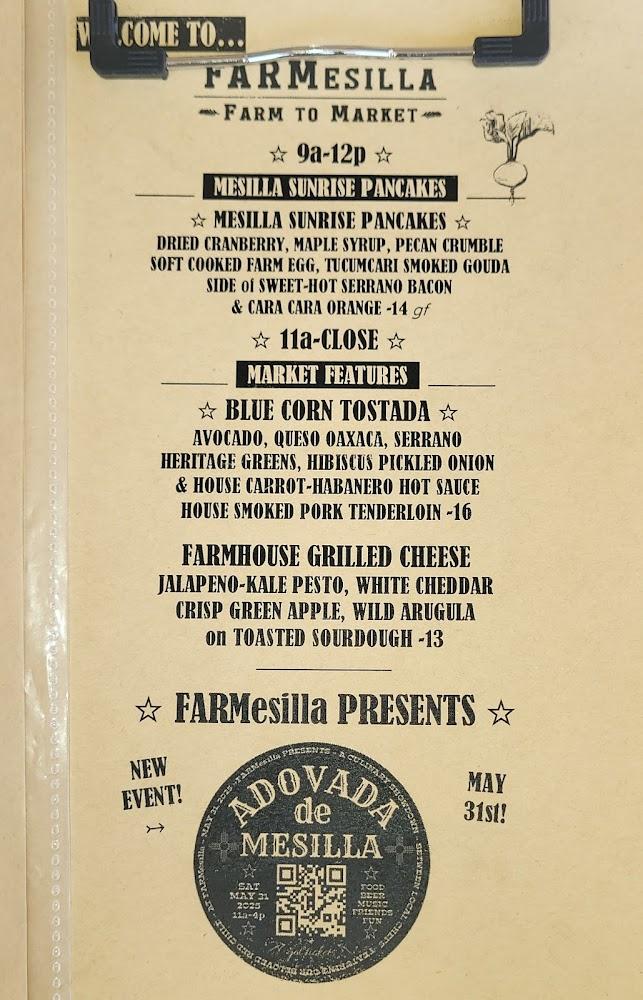 FARMesilla eatery + drinkery Menu image 3